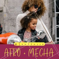 Quem aí tem curtido essa tendência? As mechas no cabelo afro traz uma leveza e luminosidade mara! 😍 #cabelo #ahazoucabelo #cabeleireiro #afro #cacheados #cachos