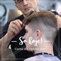 Aproveite a promoção do dia! #corte #ahazoubarbearia #homens #mens