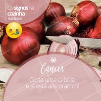 Hahaha quem concorda marca o seu canceriano(a) favorito aqui! ♋ #signos #cook #ahazou #astrologia #cancer