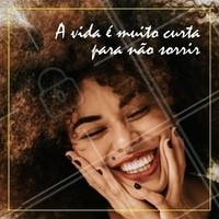 Sorria sempre! #motivacional #ahazou #inspiracao #sorriso #smile