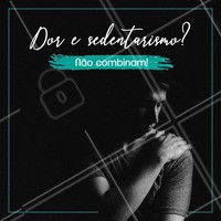 Com o tratamento adequado e exercícios apropriados para sua lesão, movimentar o corpo pode ser a melhor opção para quem sente dor! #fisioterapia #ahazou #saude #bemestar #sedentarismo