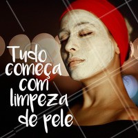 Você sabia que não adianta usar vários cremes se a pele não estiver limpa para recebê-los? Uma pele livre de sujidades como cravo e sebo, pode ser tratada com muito mais eficiência. ;) #limpezadepele #ahazou #esteticafacial