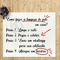Dica boa é dica compartilhada! 😜 #limpezadepele #ahazou #esteticafacial