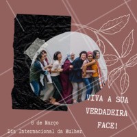 Reconheça todos os dias o mulherão que você é, conhecendo cada vez mais cada uma de suas faces. Feliz dia das mulheres! 🙆💜 #diadamulher #ahazou #8demarço