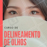 Eleve a autoestima de suas clientes com o delineamento dos olhos!
✨ Conheça nossos cursos e venha aprender com qualidade e destaque-se no mercado de trabalho. Entre em contato para garantir sua vaga!