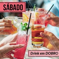 Traga os amigos e venha aproveitar essa promoção exclusiva de Sábado! #drink #bebida #bar #ahazoualimentaçao #drinks #happyhour #sabado