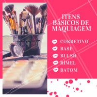 Não deixe nenhum desses produtos fora da bolsa, você pode precisar a qualquer momento! #maquiagem #ahazoumaquiagem #dicas