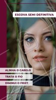 Olha só os benefícios da escova semi definitiva! Agende já o horário da sua. #escovasemidefinitiva #ahazou #escova #liso #cabelo #salaodebeleza