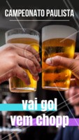 Na época do campeonato Brasileiro, enquanto o jogo estiver sendo transmitido, a cada gol, se você pedir um chopp, ganha outro de graça!
#campeonatobrasileiro #doublechopp #ahazou #promocao