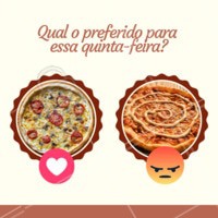 Qual vocĂȘs preferem? Conta pra gente!đ
Ah, aqui nĂłs servimos os dois, para satisfazer o gosto de ca um de vocĂȘs.
#pizza #tomate #ahazou #quintafeira