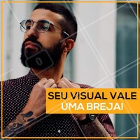 Compartilhando uma foto do resultado do nosso serviço e fazendo check-in na nossa barbearia em suas redes, você ganha uma breja na faixa! 🍻Agende seu horário e venha tomar uma gelada com a gente! #barbearia #barber #ahazou #cerveja #promocao