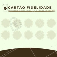 A cada conta paga aqui, você ganha um selo no cartão. Completando 10 selos você ganha um um café especial, na faixa!
Peça já o seu e comece a completar o seu cartão! ☕
Ah, para mais detalhes sobre a promoção, entre em contato conosco ou pergunte ao nosso gerente.
#ahazoutaste #cartaofidelidade #promocao #cafe #cafeteria