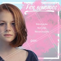 Seu cabelo necessita de cuidados especiais! Invista no cronograma capilar e deixe os fios blindados. Agende seu horário! #cabelo #cronogramacapilar #ahazou #promocao