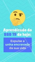 Olha o BBB fazendo a gente refletir 😂 #podologia #ahazou #bbb #engracado
