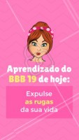 Olha o BBB fazendo a gente refletir 😂 #rugas #esteticafacial #ahazou #bbb #engracado