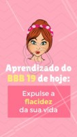 Olha o BBB fazendo a gente refletir 😂 #esteticacorporal #flacidez #ahazou #bbb #engracado