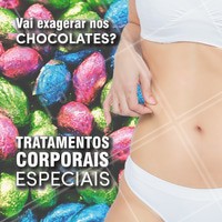Exagerou nos chocolates nessa Páscoa? Então aproveita essa época de celebração pra se renovar e cuidar de você! ❤️ Feliz Páscoa! 🐰 #pascoa #ahazou #felizpascoa #esteticacorporal #tratamento