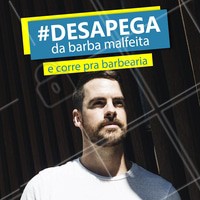 Corre pra cá e dê um talento no visual! 🤘 #barbearia #ahazou #barber #desapega