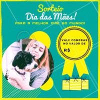 📢📢📢 Dia 12 de Maio é Dia das Mães, para comemorar nós vamos sortear um VALE COMPRAS no valor de R$ xxx,xx para ser usado em nossa loja. 🎁🎁🎁
Quer concorrer ou presentear alguma mamãe de Pet com esse maravilhoso presente? É só participar seguindo as seguintes regras:
➡ Curta essa foto
➡ Siga o nosso perfil
➡ Marque 3 pessoas (não serão aceitas contas fakes, perfil de famosos e marcas)
➡ O resultado será dia (COLOCAR DATA) Boa sorte! ✨✨✨
* Você pode participar quantas vezes quiser, desde que marque amigos diferentes
* No dia do sorteio o seu perfil deverá estar aberto para conferência
#diadasmaes #ahazoupet #sorteio #mãe #petshop