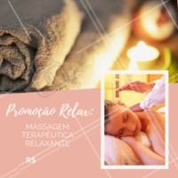 Aproveite a promoção e agende a sua massagem 💆♂️ Agendamento via Whatsapp: #massoterapia #ahazoumassagem