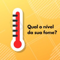 E aí? Sua fome tá estourando, nível zero ou dá pra aguentar? 😱 #fome #ahazoutaste #gastronomia