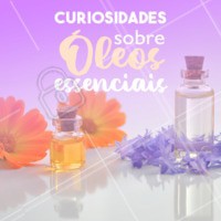 Olha só estas curiosidades:
1- Os óleos essenciais são muito concentrados, sendo mais de 50 ou até 70 vezes mais fortes que as ervas.
2- Podem ser considerados remédios naturais.
3- Eles podem ser utilizados através da inalação do aroma, uso tópico (externo, na pele) e por meio de ingestão.
4- A maioria dos óleos essenciais não devem ter contato direto com a pele, portanto devem ser diluídos em óleo base (óleo de coco, azeite, óleo de girassol, óleo de amêndoa) ou até em água.
5- Eles tem ação rápida, pois são capazes de fazer efeito em apenas 30 segundos!
#oleosessenciais #ahazou #aromaterapia #terapiascomplementares #bemestar