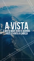 Levante a cabeça e veja como a vista é mais bonita. Siga em frente!
#ahazou #motivacao #vidaquesegue