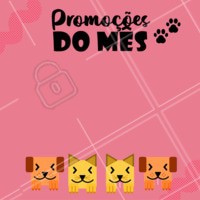 Use nosso editor para escrever na imagem suas promoções do mês! :)