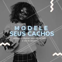 Nem sempre é necessário babyliss para fazer lindas ondas no seu cabelo. A dica é torcer as mechas com os dedos, segurá-las nas pontinhas e posicionar o secador em cada uma com um pouco de paciência, pois deve ser feito uma por vez. Quando soltar, você terá ondas naturais e abertas, as beach waves do momento 😉 #beachwave #ahazoucabelos #modelador