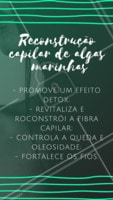 Olha só os benefícios que a reconstrução de algas pode trazer para as suas madeixas! Agende seu horário e venha cuidar dos fios!
#reconstrucao #ahazou #cabelo #reconstucaodealgas
