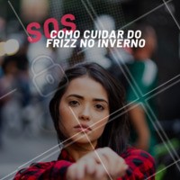 No inverno, por conta do ar seco, o cabelo tende a arrepiar. O Leave-in é um super aliado para manter a umidade dos fios, ele faz uma camada de proteção que protege e hidrata as madeixas. Além disso, evite lavar o cabelo todos os dias, a oleosidade natural diminui a eletricidade estática e abaixa os fios arrepiados. #frizz #ahazoucabelos #dicasinverno