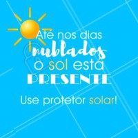 Independentemente de estar na praia ou na cidade, o uso do protetor solar em dias nublados é essencial. Ele é o responsável por proteger a nossa pele contra os raios UVB e UVA, que são os principais causadores de queimaduras, manchas, envelhecimento precoce e câncer de pele.
Mesmo quando o sol está escondido, a pele continua exposta aos raios UVA, que possuem a capacidade de ultrapassar as nuvens. Os raios UVA costumam deixar a pele morena e atingem a camada mais profunda da pele, provocando o envelhecimento precoce e o aparecimento de manchas!
#protetorsolar #ahazou #dicasdepele