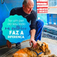 O Centro de Nutrição e Bem-Estar Animal Waltham, na Inglaterra, fez uma revisão de todos os estudos publicados na última década sobre a interação entre animais de estimação e pessoas mais velhas e chegaram a conclusão que a interação com os bichos traz diversos benefícios para a parte humana da relação: os indivíduos se sentem menos sozinhos, têm mais propósito de vida e encaram menor risco de depressão e doenças do coração.
#pets #ahazou #dicaspets