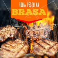 Para uma carne de qualidade, saborosa e deliciosa, nós apostamos no hambúrguer feito na brasa! Você precisa provar. 😋 #hamburguer #ahazoutaste #hamburgueria