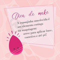 Esse truque deixa o acabamento da pele super suave e bem feito! 😍 Já testou? Me conta nos comentários👇 #maquiagem #makeup #ahazou #dicademake #esponjinha