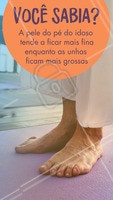 E para manter os pés sempre saudáveis e bem cuidados, é necessário visitar um podólogo regularmente! 👣 #podologia #ahazou #podologo #cuidadoscomospes