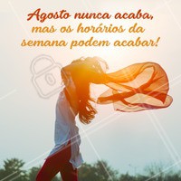 Não perca a chance de marcar o seu horário da semana, hein! ✨ #agenda #ahazou #agosto #engracado
