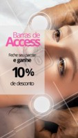 Feche um pacote de (X) sessões e ganhe um desconto especial! Dê um upgrade em sua vida ✨ #barrasdeaccess #ahazou #terapiacomplementar #saude #bemestar