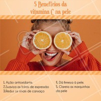 A vitamina C é usada no tratamento de linhas de expressão.
Tem ação clareadora, iluminadora e uniformizadora, clareando manchas leves e é ótima opção para quem não quer usar ácidos, por exemplo.
Vale lembrar que ela deve ser usada em conjunto com o filtro solar e nunca sozinha.😘🍊 #ficaadica #vitaminac #ahazou #estaticafacial