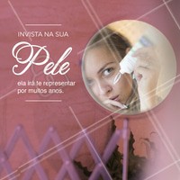 Nosso rosto é o nosso cartão de visitas. Ela mostra nossa personalidade, e transmite mensagens através de nossas expressões. Como você têm cuidado da sua pele? Que tal marcar de vir dar um trato especial nela esta semana? #pele #esteticafacial #ahazou