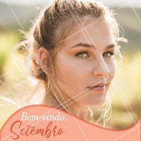 E para receber o novo mês, que tal renovar a sua pele? ✨ #setembro #ahazou #esteticafacial