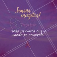 Não deixe que o medo te impeça de ser a sua melhor versão! ✨ #tercafeira #energias #ahazou #positvidade