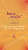 Esta é a melhor forma da iluminação vir até você! Positividade atrai luz! ✨ #quartafeira #energias #ahazou #positvidade