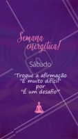 Você é capaz de correr atrás dos seus sonhos e realizá-los! ✨ #sabado #energias #ahazou #positvidade