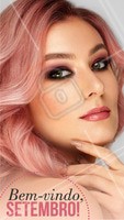 Que o seu mês de Setembro maravilhoso! 💕 #setembro #ahazou #maquiagem #makeup