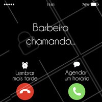 Passando para lembrar que você tem que separar um tempinho da sua semana para dar aquele tapa no visual! 😉 Agende seu horário! #barbearia #ahazou #barber