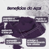 O açaí, além de gostoso, faz super bem pra saúde. 😉 #açaí #ahazoutaste