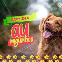 Desejamos um bom dia para todos os nossos AUmigos e clientes 🐶❤️ #bomdia #ahazoupet #pet #pets