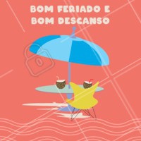 Que delícia! Vamos curtir o feriadão com muita alegria e paz 😁 #feriado #ahazou #bomferiado