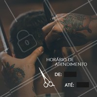 Fique de olhos nos nossos horários e venha dar um tapa no seu visual!
#ahazou #horario #barbearia